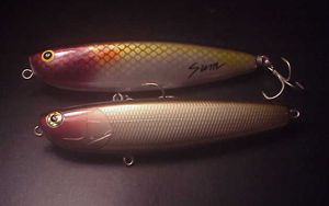 サムルアーズ × 西田釣具店 ウッドプロップ 壱百五 新品 news11/29